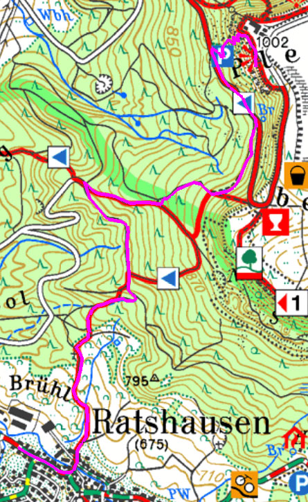ratshausen über russenwegle zum pletenberg